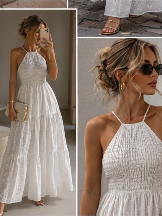 Zara Dresses & Skirts - Zara embroidery openwork dress bloggers fav
